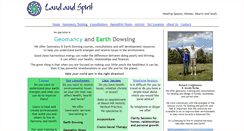 Desktop Screenshot of landandspirit.net